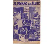 Je connais une fleur