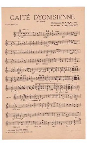 Gaîté Dyonisienne Accordéon