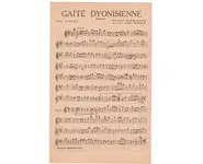 Gaîté Dyonisienne Saxo
