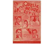 Quelle heure est t-il?