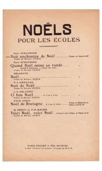 Nuit enchantée de Noël