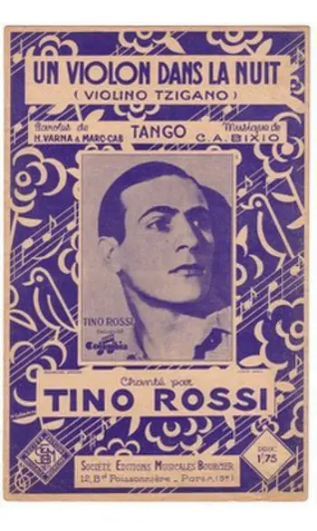 A violin in the night