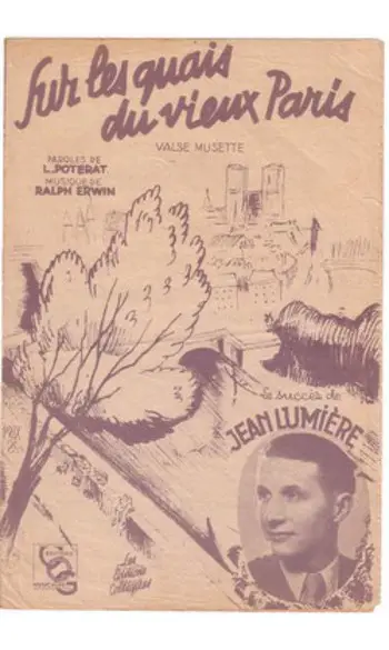 Sur les quais du vieux Paris