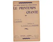 Le Printemps chante