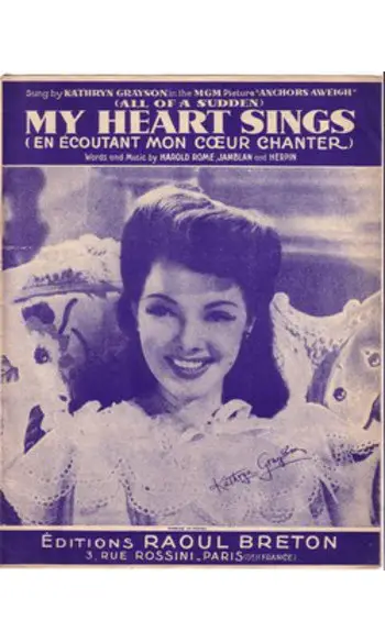 En écoutant mon cœur chanter