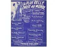 La plus belle chose au monde