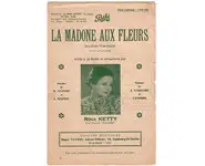 The Madonna with flowers