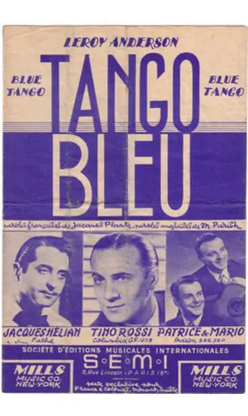 Blue tango
