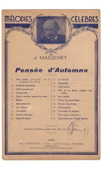 Pensées d’automne
