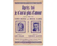 Après toi je n’aurai plus d’amour