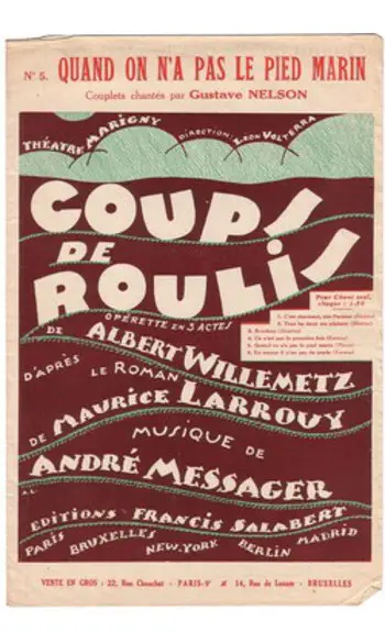 Quand on n’a pas le pied marin