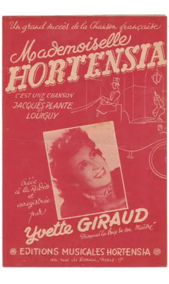 Mademoiselle Hortensia