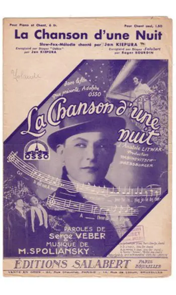 La chanson d’une nuit