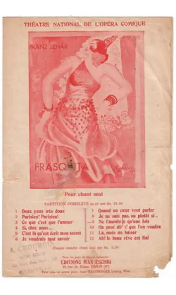 Would I have only once... Frasquita