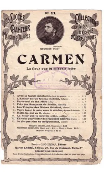 La fleur que tu m’avais jetée