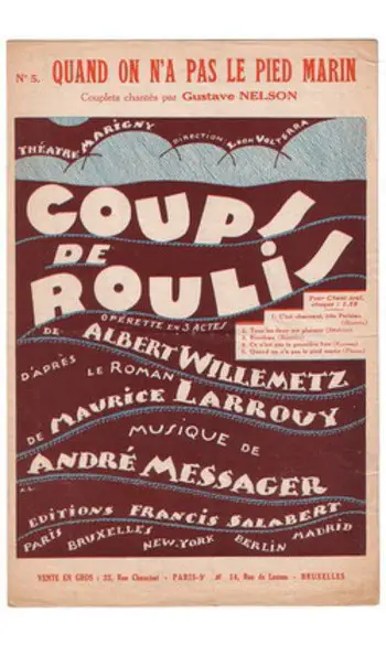 Quand on n’a pas le pied marin