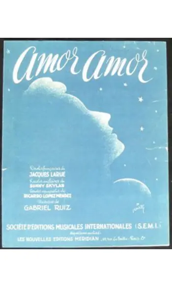 Amor amor Béguine Paroles françaises d