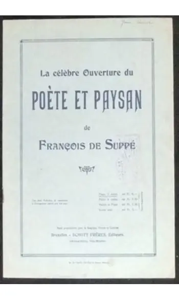 Poet and peasant: opening