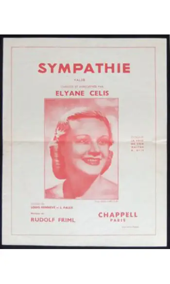 Sympathie Valse Chantée et enregistrée p