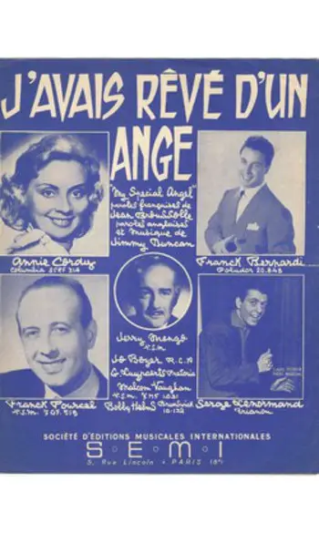 J’avais rêvé d’un ange