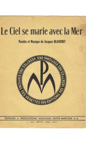 Heaven is married to the sea