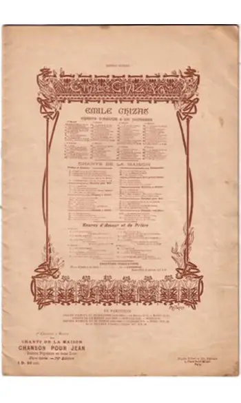 Chanson pour Jean 3e chanson à bercer de