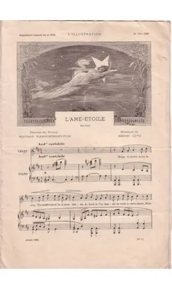 L’Âme-étoile Supplément musical au n° 2