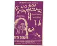 Ca n'a pas d'importance