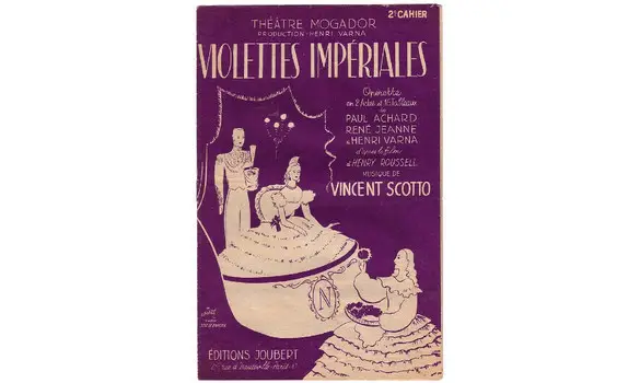 2nd notebook "Violettes impériales"
