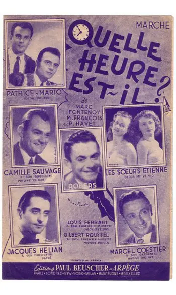 Quelle heure est t-il?