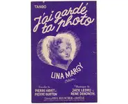 J'ai gardé ta photo