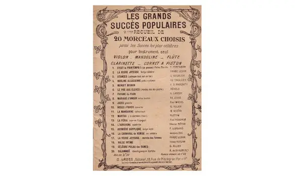 The great popular successes