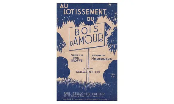 At the subdivision of the bois d'amour