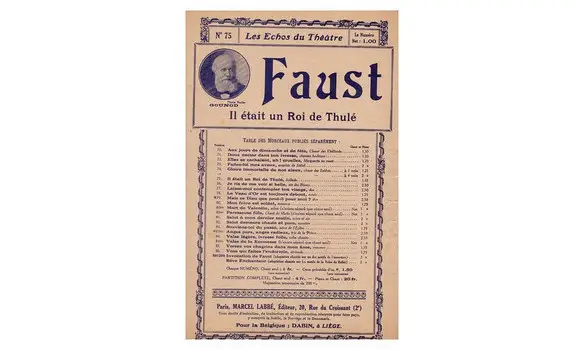 Ballade du roi de Thulé – Faust