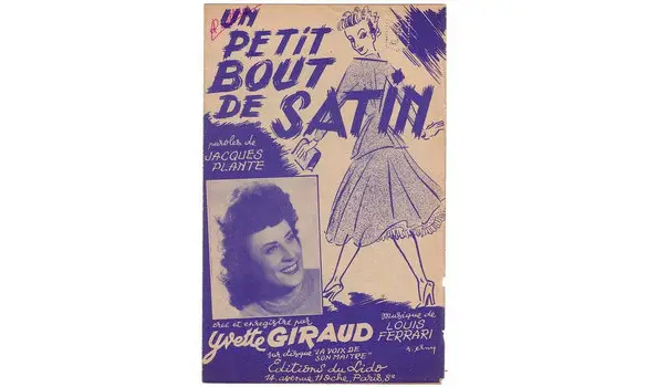 Un petit bout de satin