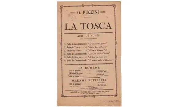 Solo de Cavaradossi – La Tosca-