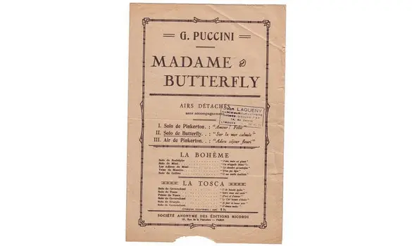 On the calm sea - Butterfly