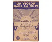 A violin in the night