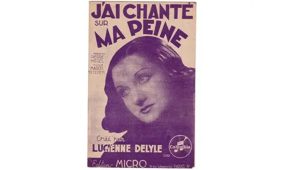 J'ai chanté ma peine