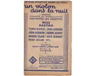 A violin in the night