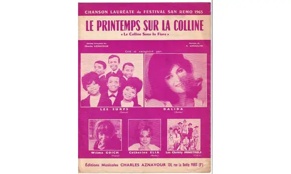 Le printemps sur la colline