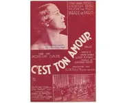 C'est ton amour