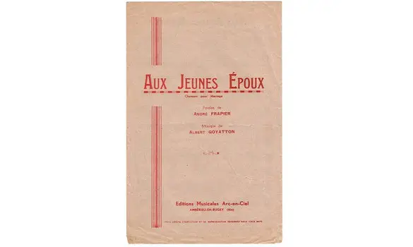 Aux jeunes époux