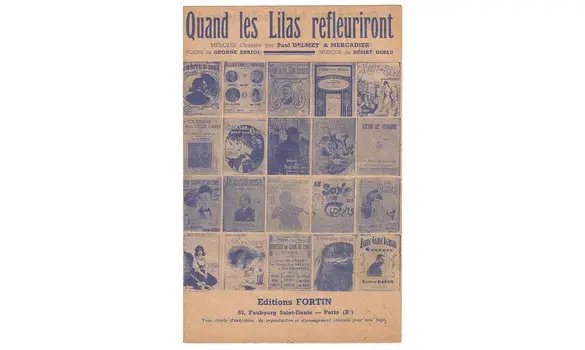 When the lilacs bloom