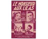 Le monsieur aux lilas