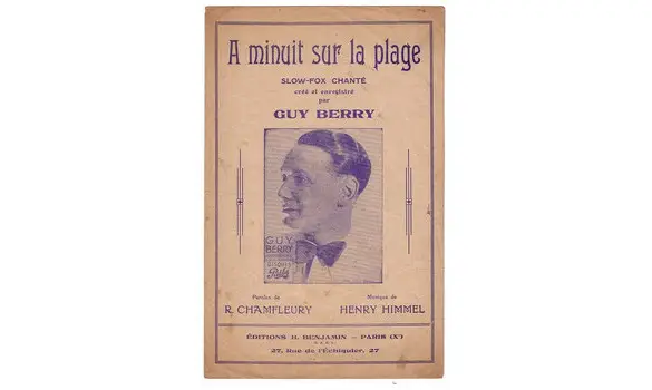 At midnight on the beach