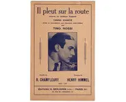 It’s raining on the road