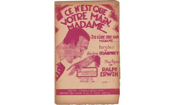 It’s just your hand, ma'am...