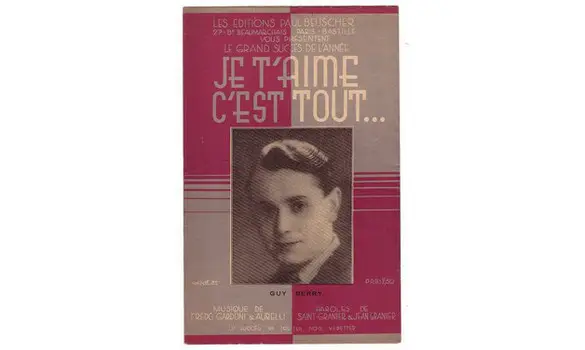 Je t'aime c'est tout...