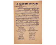 The bistro of the port